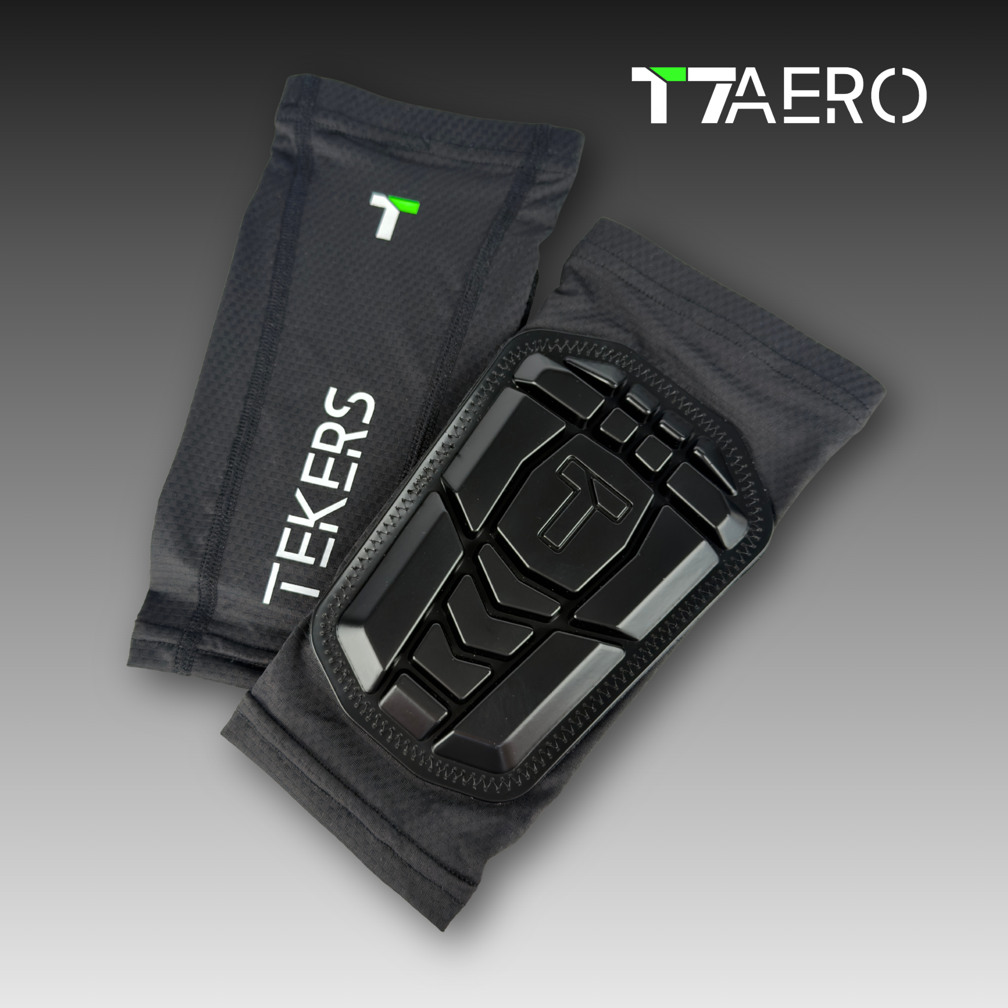 TEKERS: T7 AERO INTEGRATED SLEEVE SHIN GUARDS