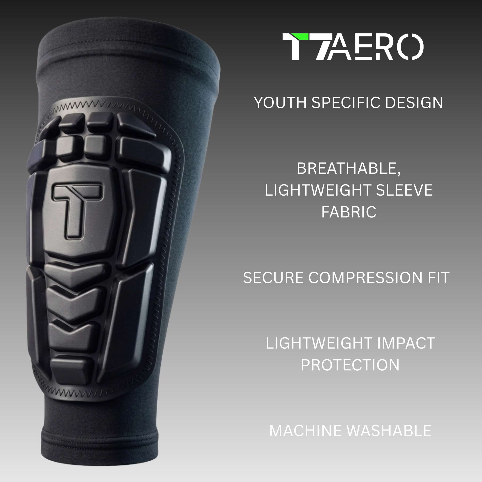 TEKERS: T7 AERO INTEGRATED SLEEVE SHIN GUARDS