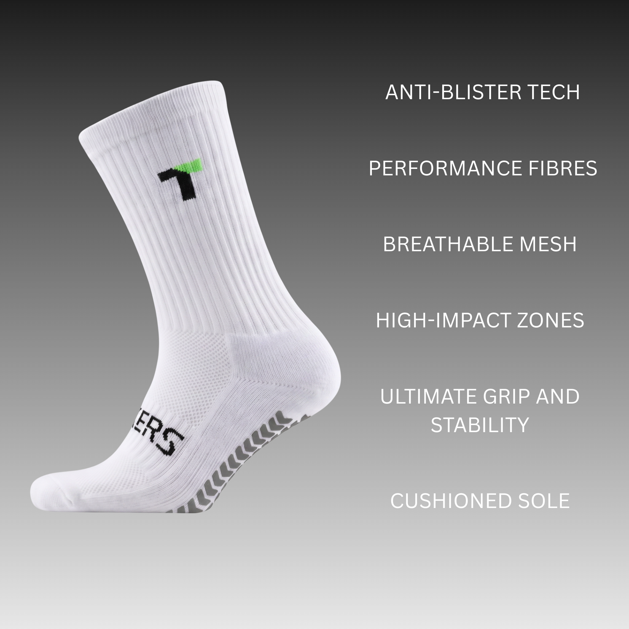 TEKERS:  PERFORMANCE GRIP SOCKS